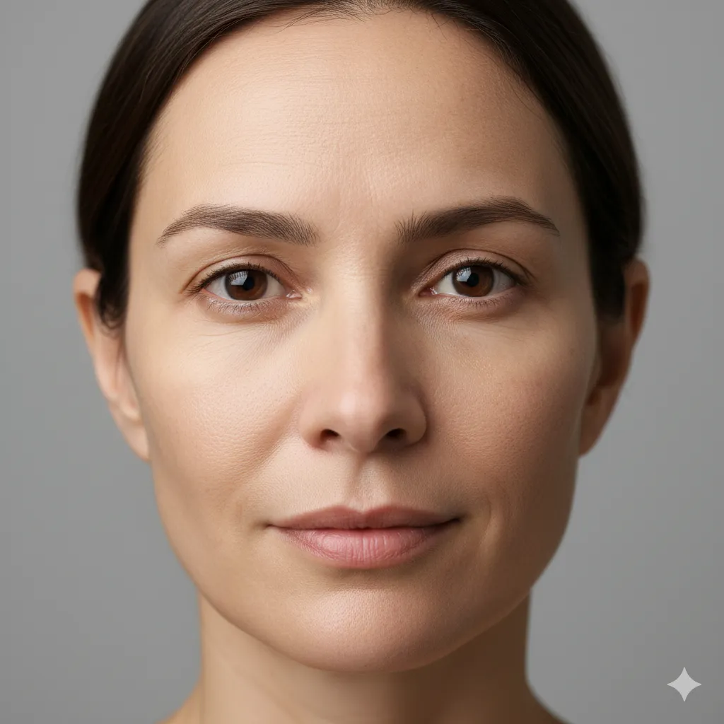 Before Anti-Ageing Chemical Peel