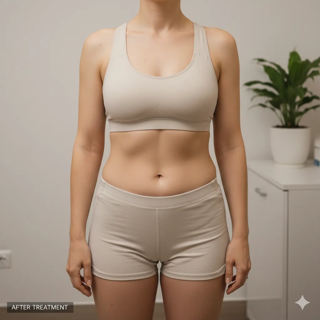 After Cool Sculpting Treatment