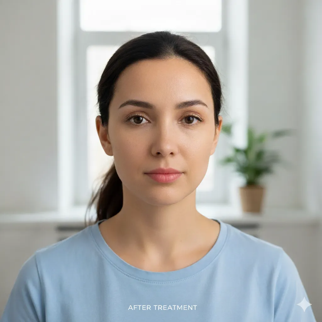 After Lip Filler Treatment