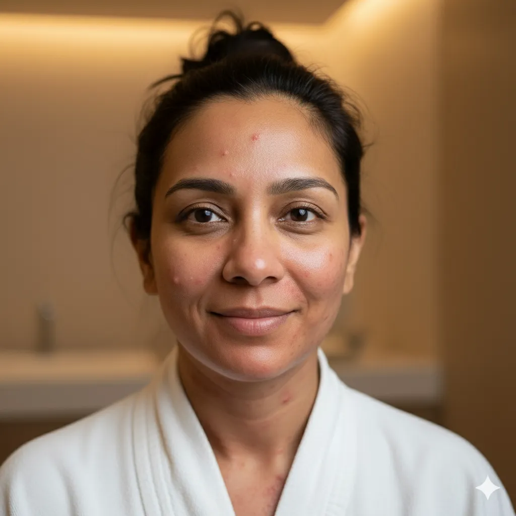 Before Microneedling