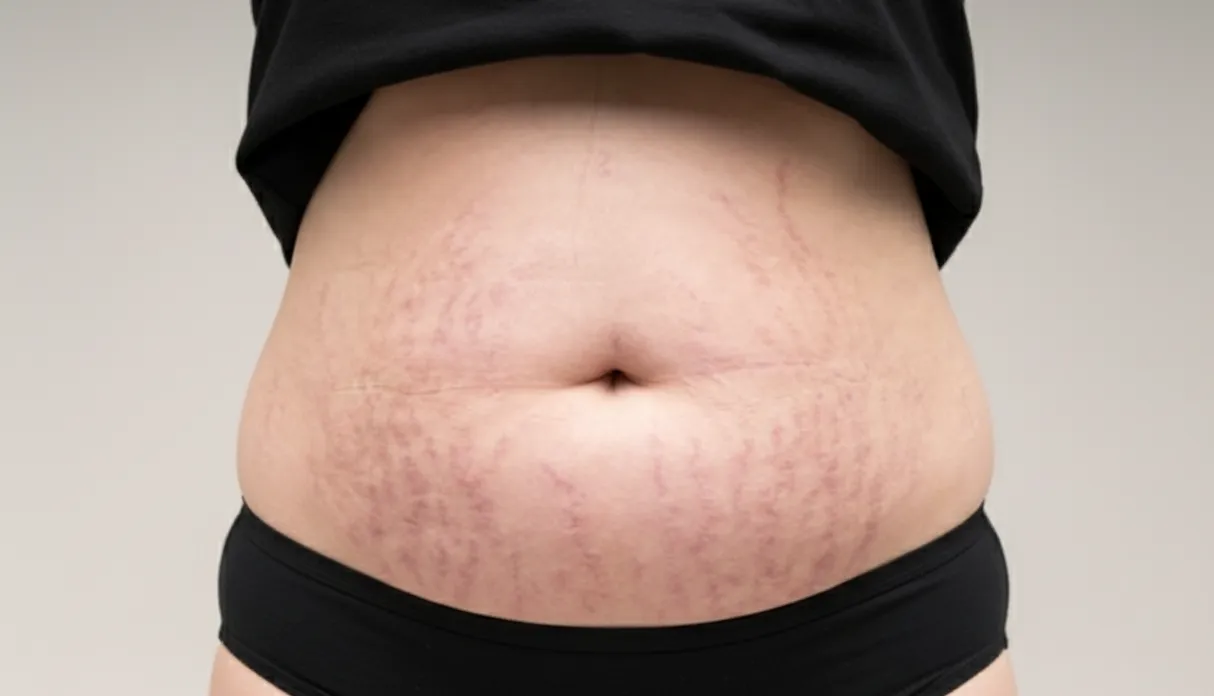 Before PRP for Stretch Marks